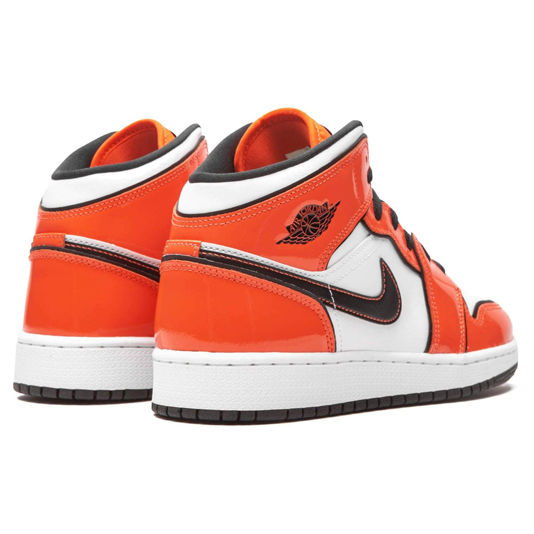 Air Jordan 1 Mid SE GS 'Turf Orange'- Streetwear Fashion - lacezy.com