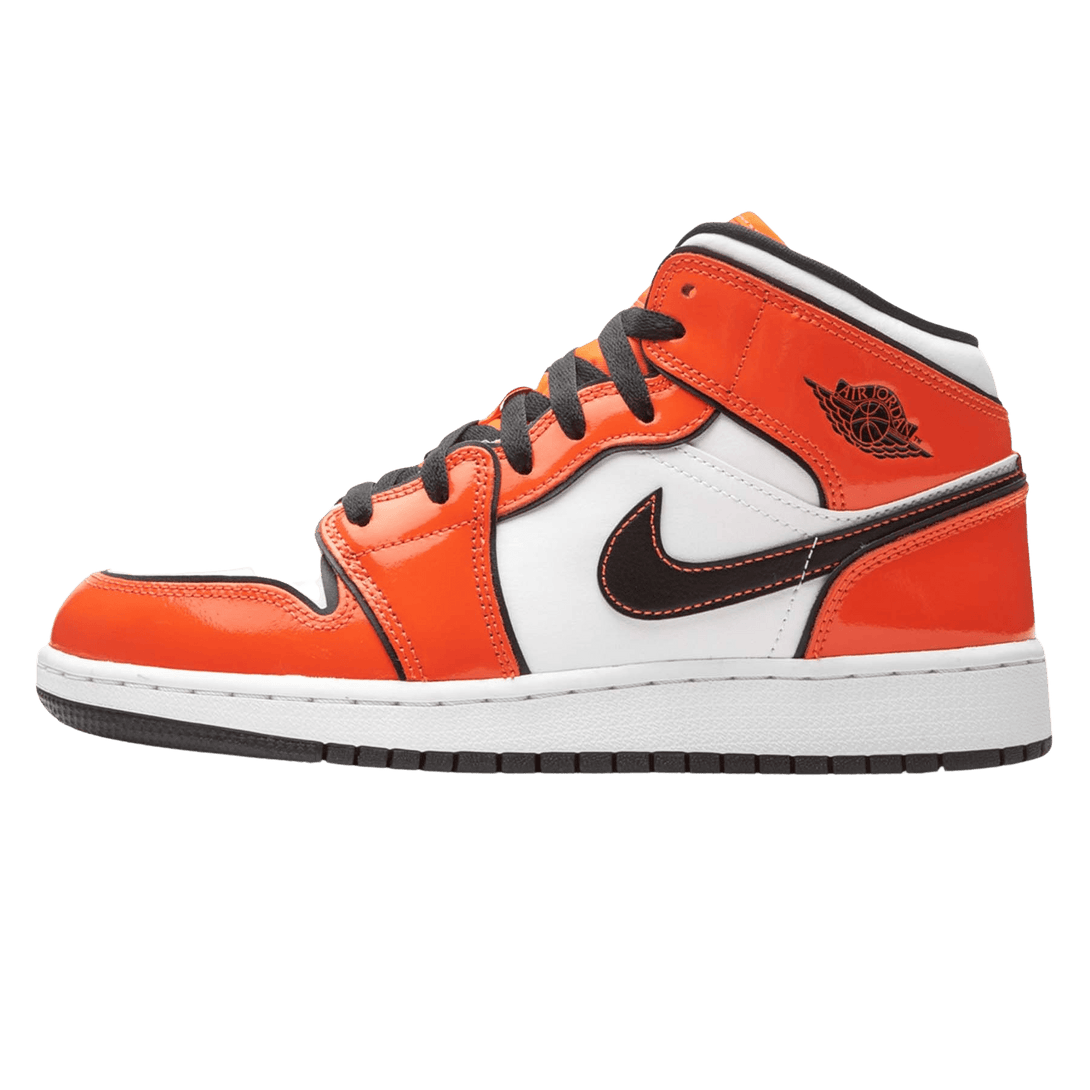 Air Jordan 1 Mid SE GS 'Turf Orange'- Streetwear Fashion - lacezy.com