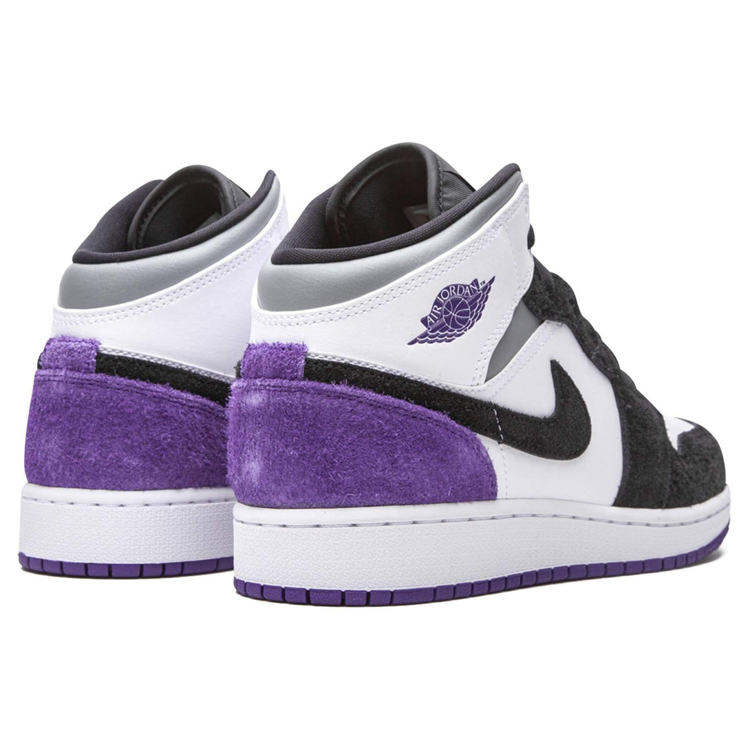 Air Jordan 1 Mid SE GS 'Varsity Purple'- Streetwear Fashion - lacezy.com