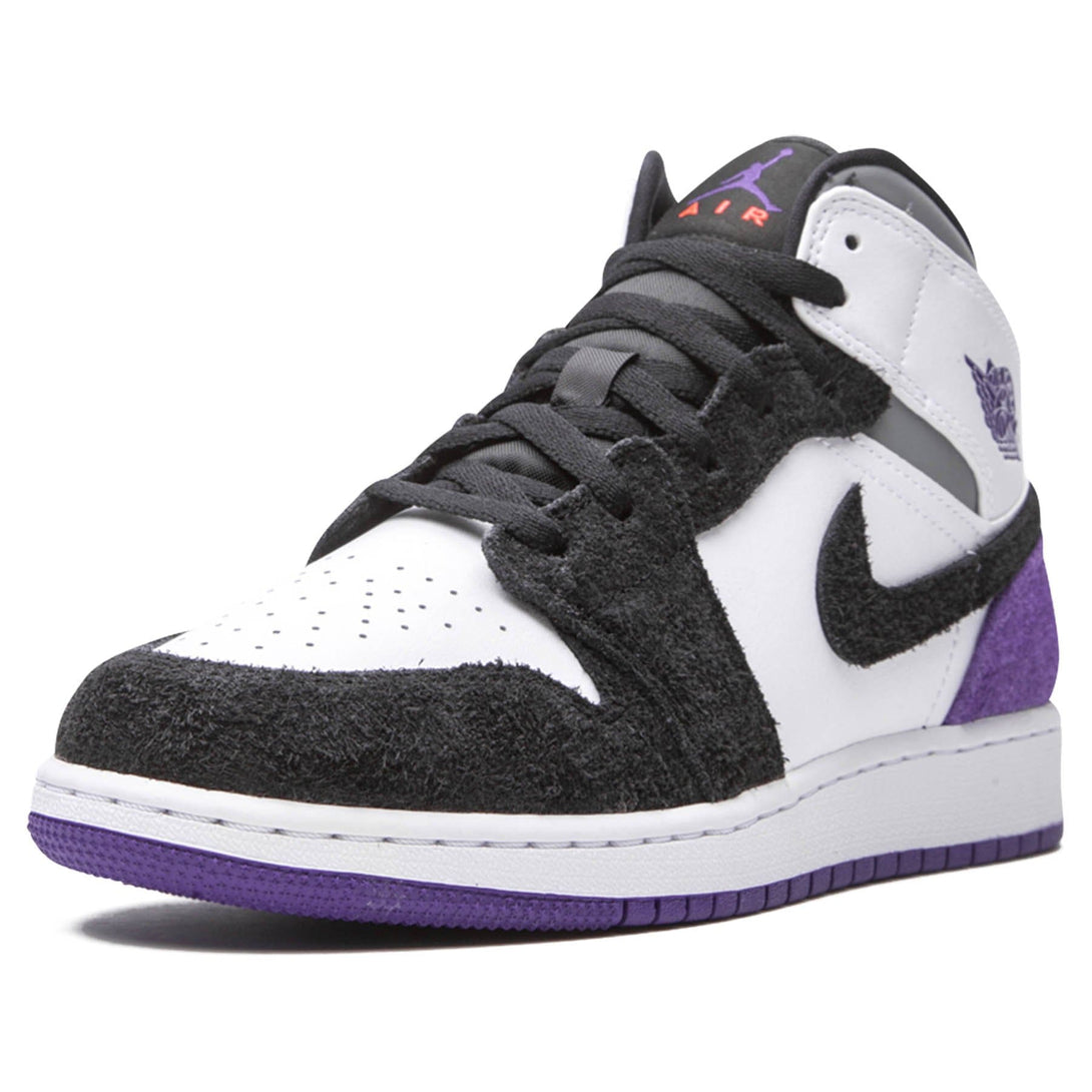 Air Jordan 1 Mid SE GS 'Varsity Purple'- Streetwear Fashion - lacezy.com