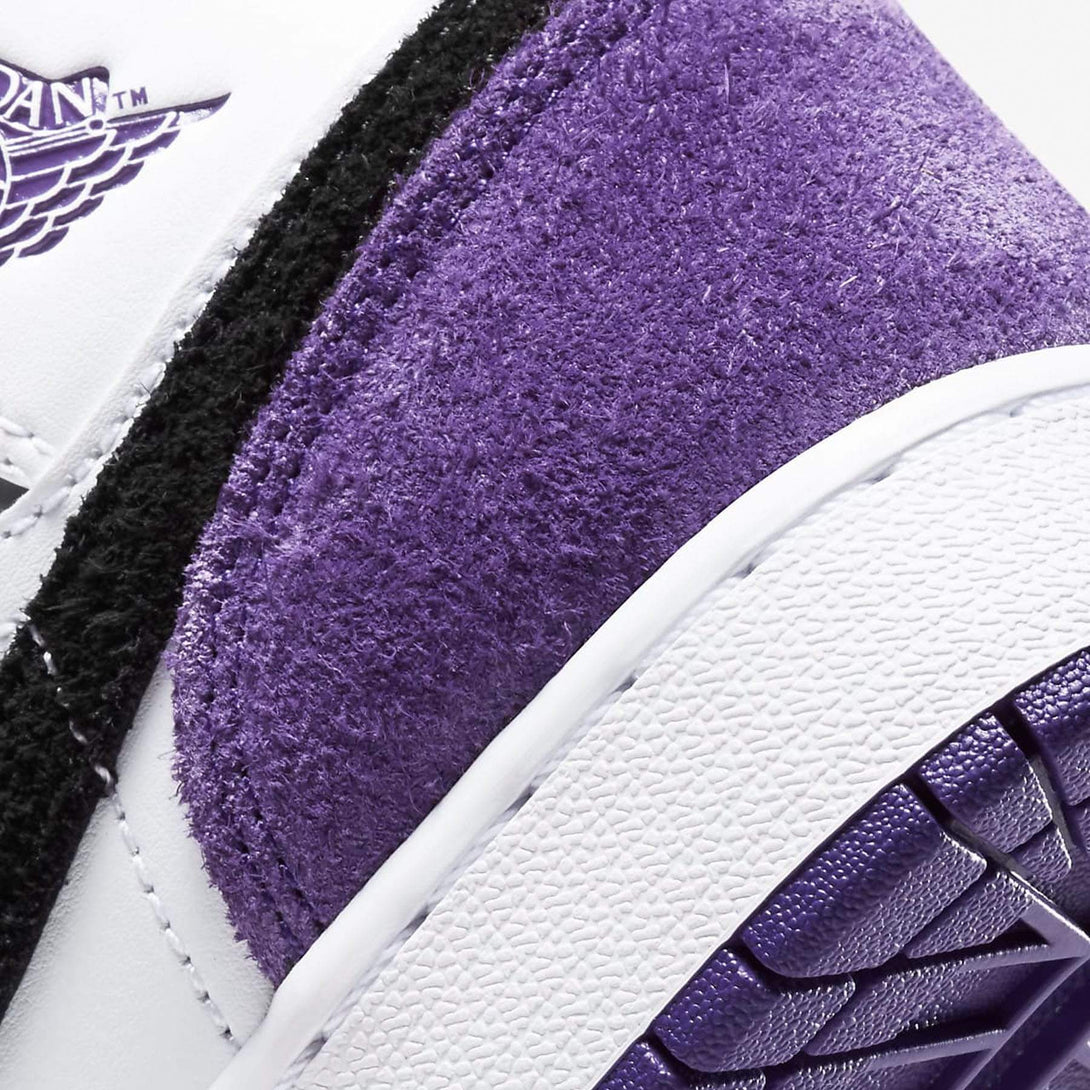 Air Jordan 1 Mid SE GS 'Varsity Purple'- Streetwear Fashion - lacezy.com