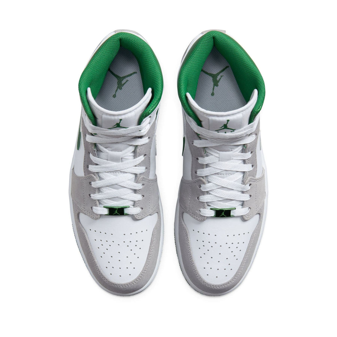 Air Jordan 1 Mid SE 'Grey Pine Green'- Streetwear Fashion - lacezy.com