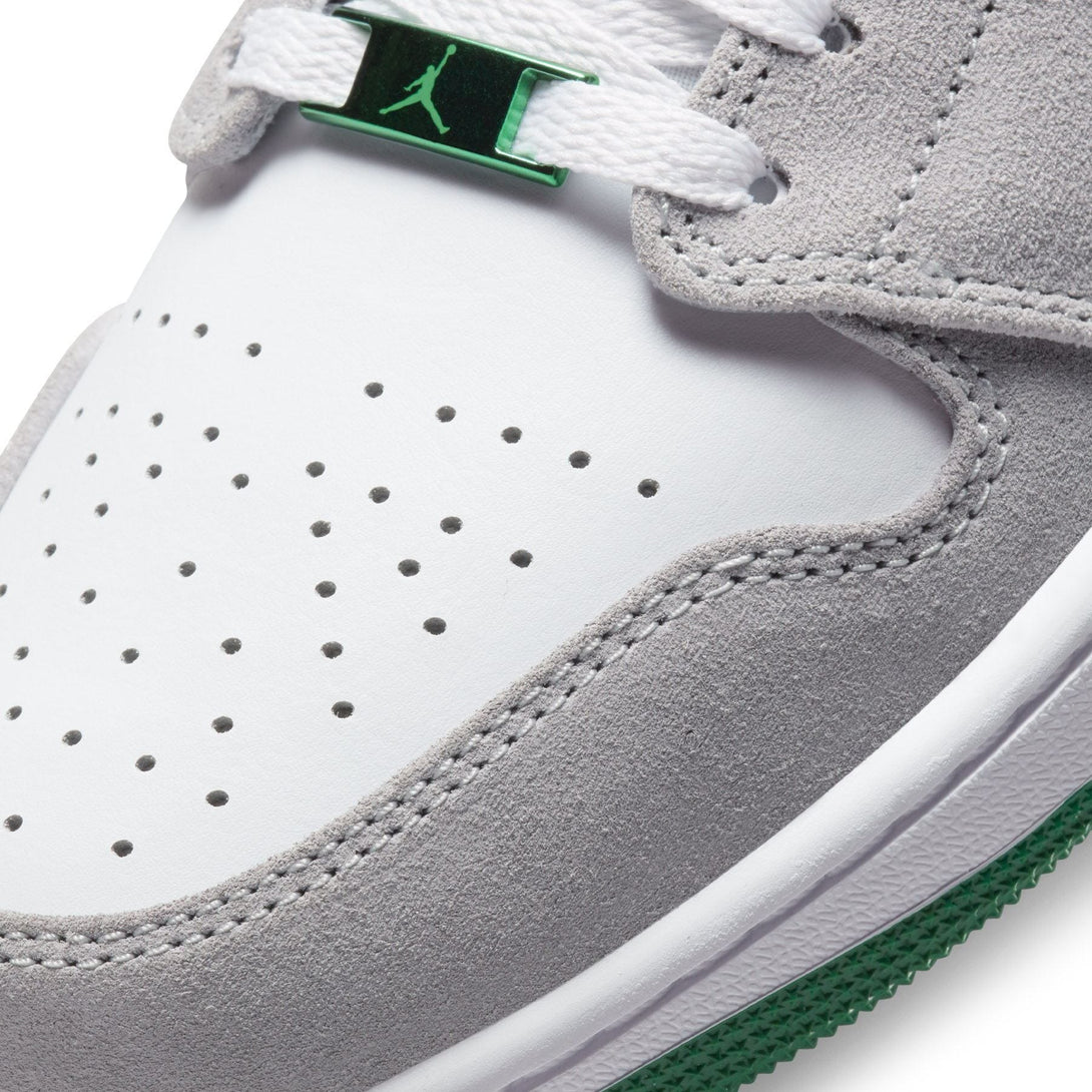 Air Jordan 1 Mid SE 'Grey Pine Green'- Streetwear Fashion - lacezy.com