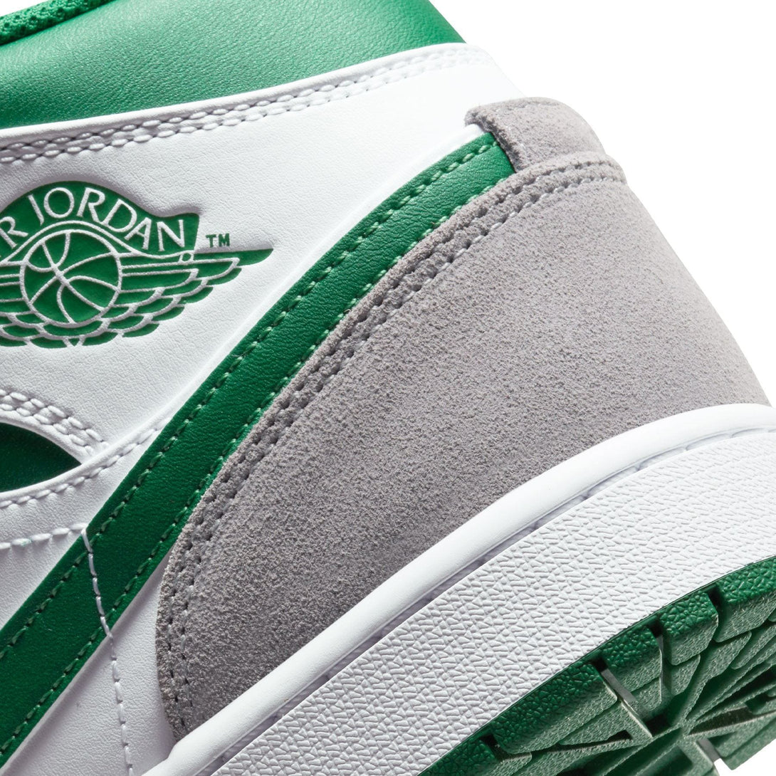 Air Jordan 1 Mid SE 'Grey Pine Green'- Streetwear Fashion - lacezy.com