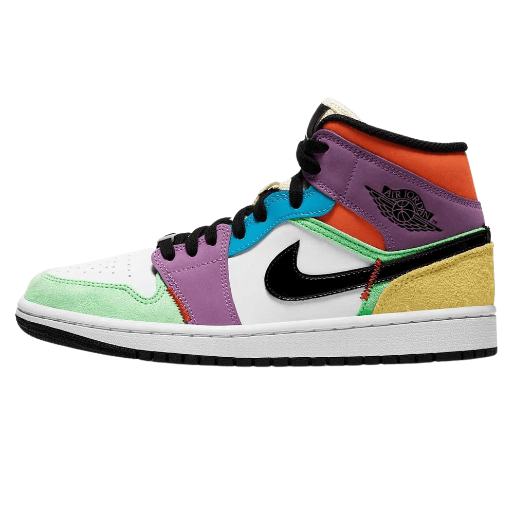 Air Jordan 1 Mid SE Multi-Colour (W)- Streetwear Fashion - lacezy.com