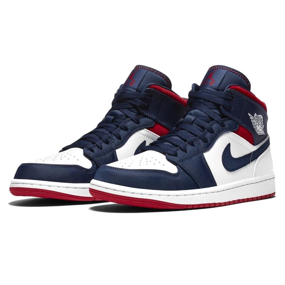 Air Jordan 1 Mid SE “Olympic USA”- Streetwear Fashion - lacezy.com