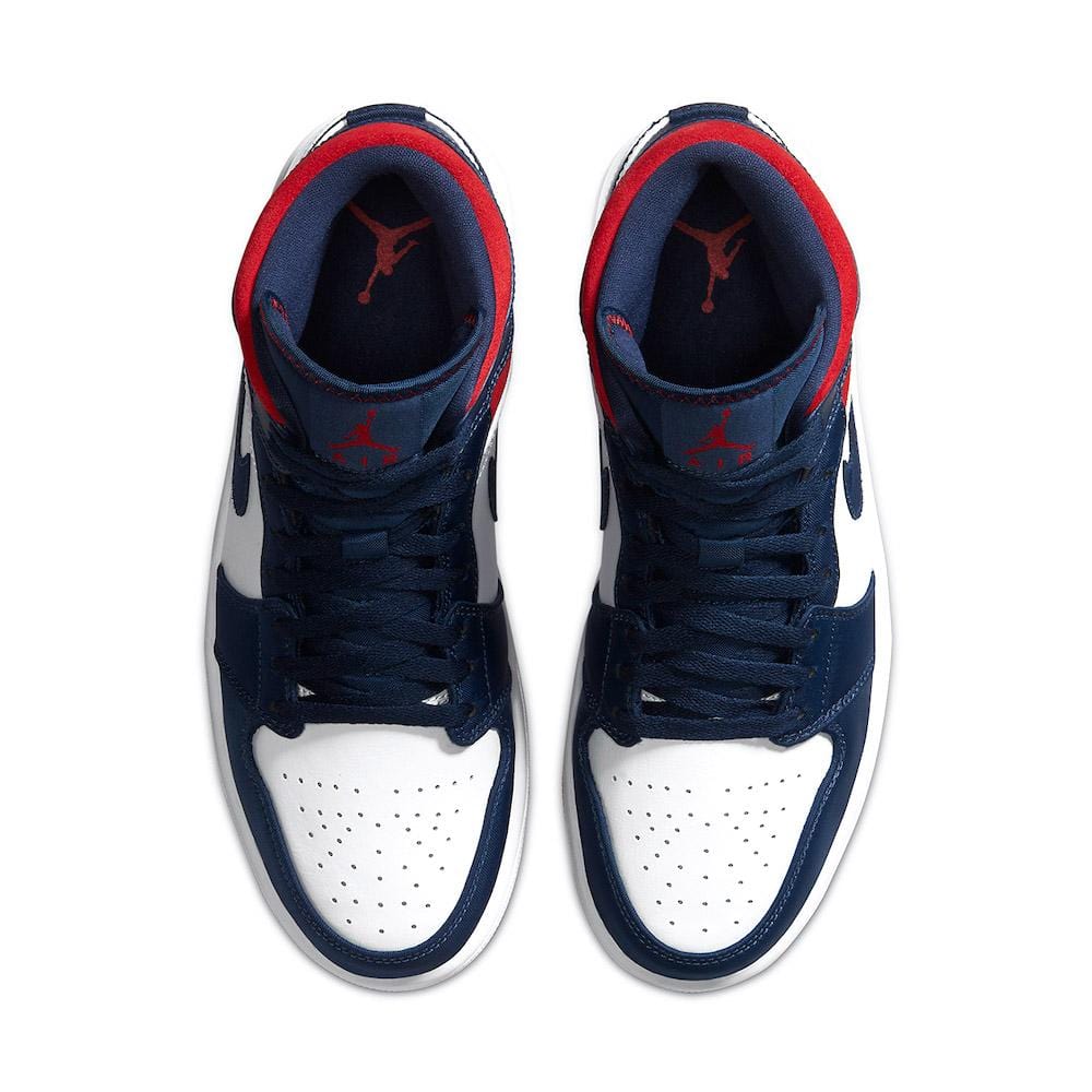 Air Jordan 1 Mid SE “Olympic USA”- Streetwear Fashion - lacezy.com