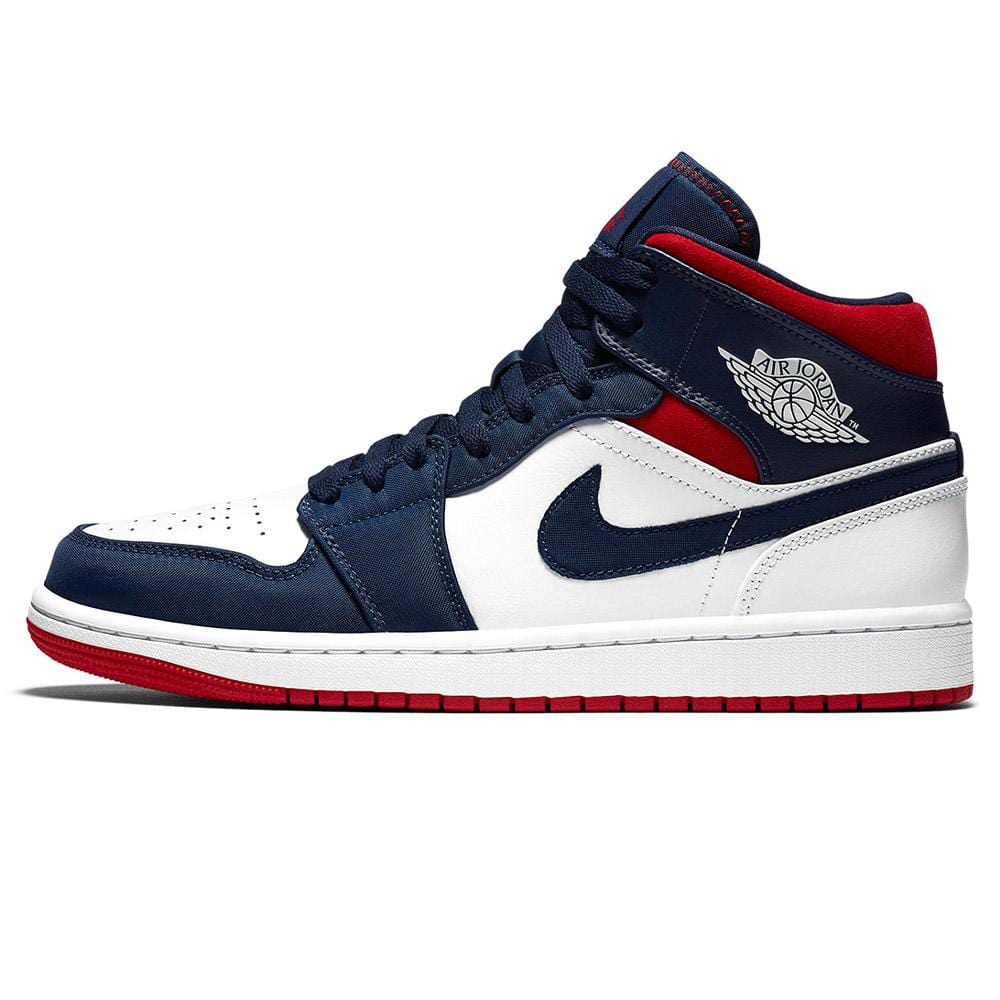 Air Jordan 1 Mid SE “Olympic USA”- Streetwear Fashion - lacezy.com