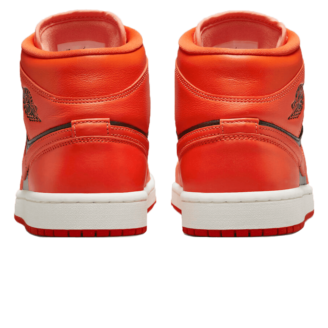 Air Jordan 1 Mid SE 'Rush Orange'- Streetwear Fashion - lacezy.com