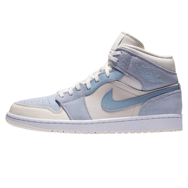 Air Jordan 1 Mid SE 'Sail Light Blue'- Streetwear Fashion - lacezy.com