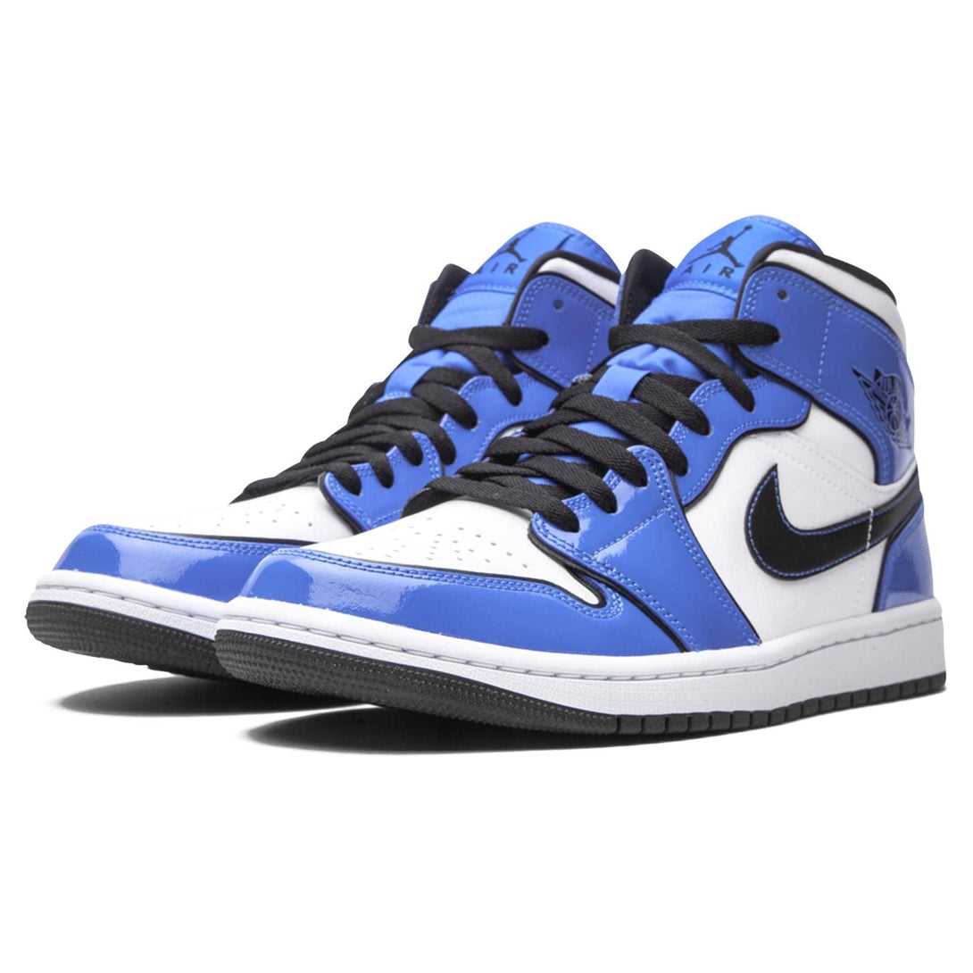 Air Jordan 1 Mid SE 'Signal Blue'- Streetwear Fashion - lacezy.com