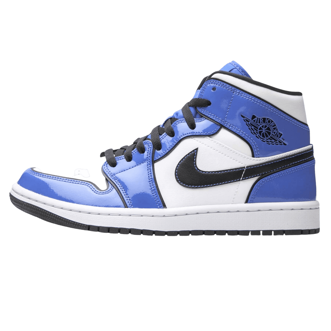 Air Jordan 1 Mid SE 'Signal Blue'- Streetwear Fashion - lacezy.com