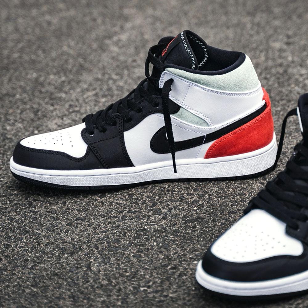 Air Jordan 1 Mid SE 'Union Black Toe'- Streetwear Fashion - lacezy.com