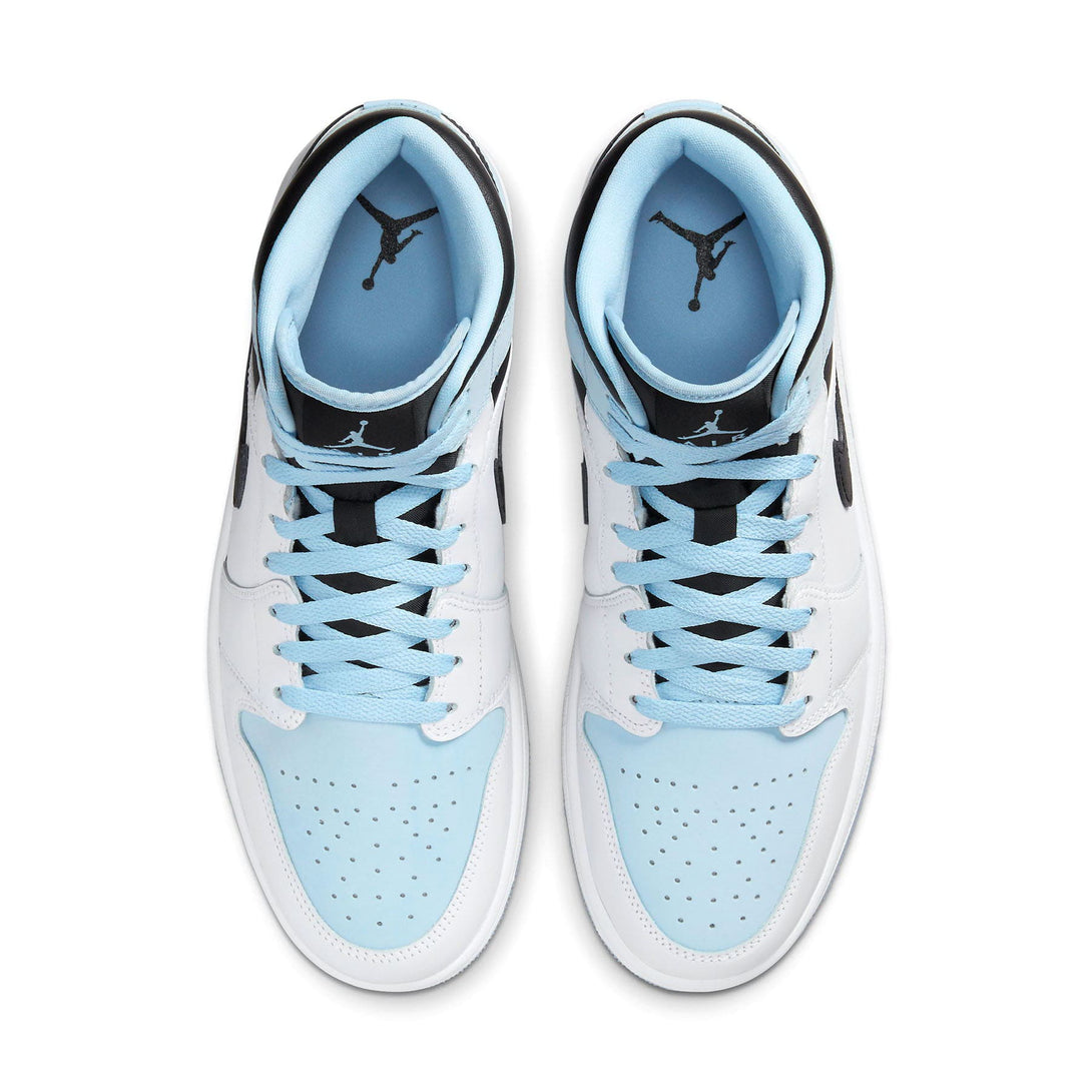 Air Jordan 1 Mid SE 'White Ice Blue'- Streetwear Fashion - lacezy.com