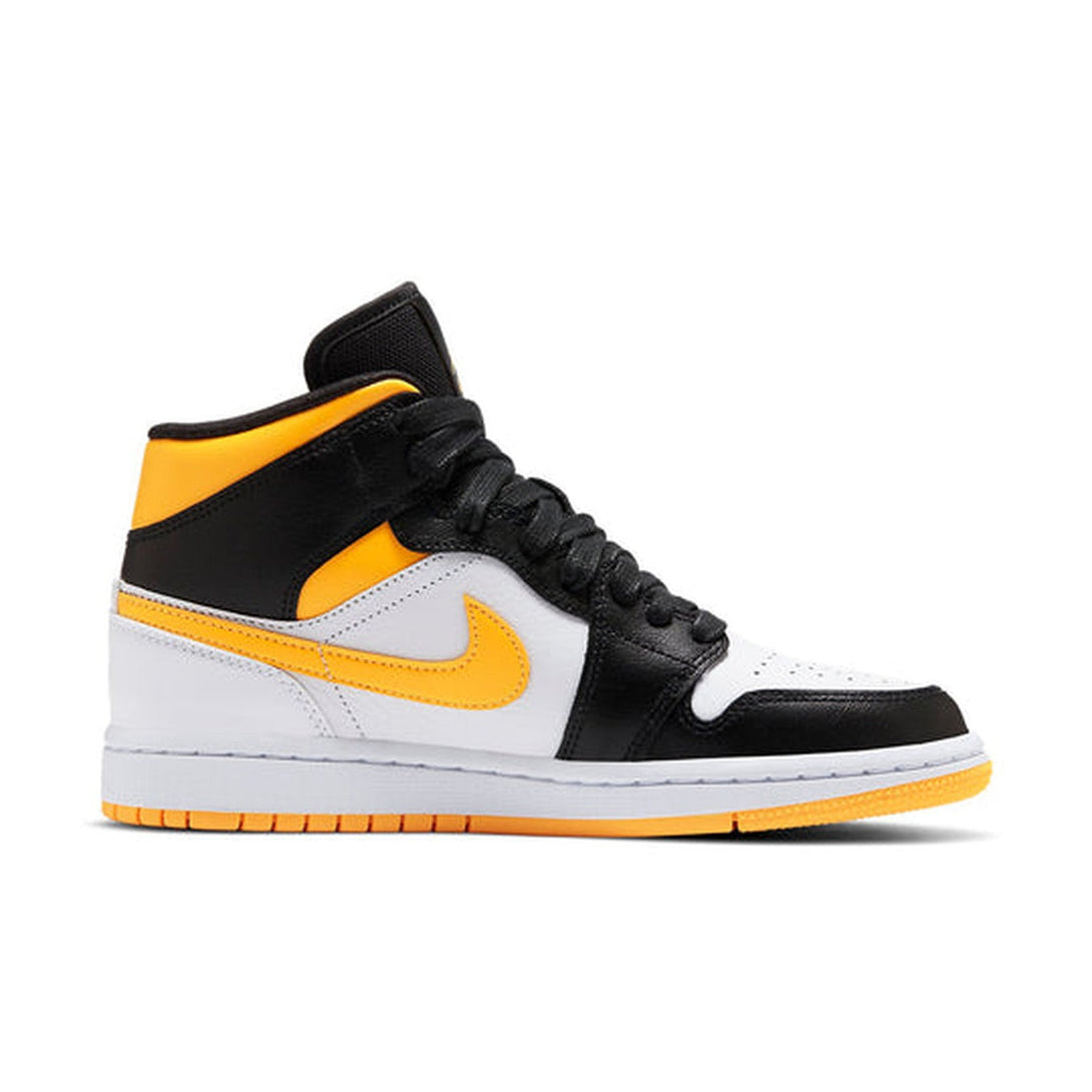 Air Jordan 1 Mid SE 'White Laser Orange' Wmns- Streetwear Fashion - lacezy.com