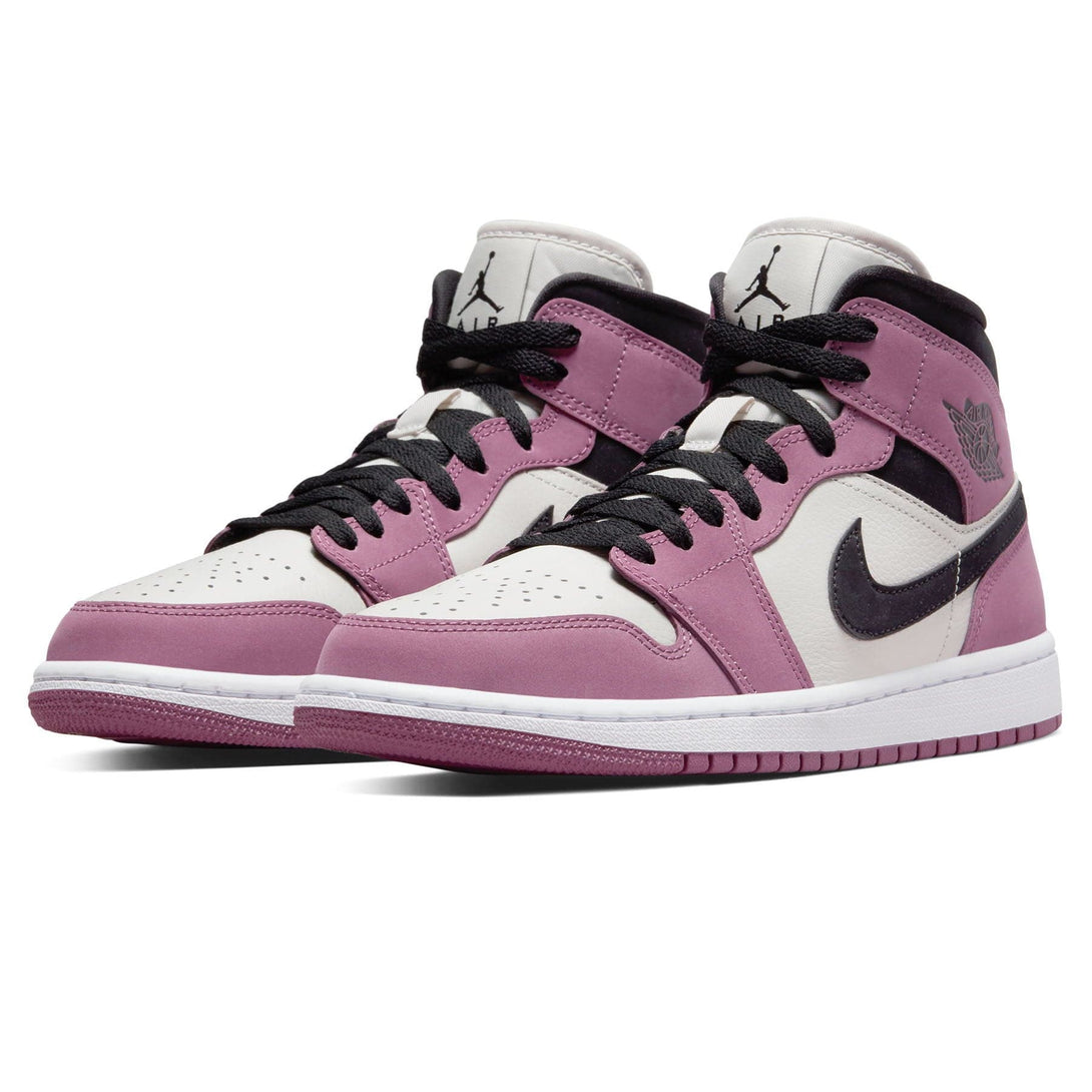 Air Jordan 1 Mid SE Wmns 'Berry Pink'- Streetwear Fashion - lacezy.com