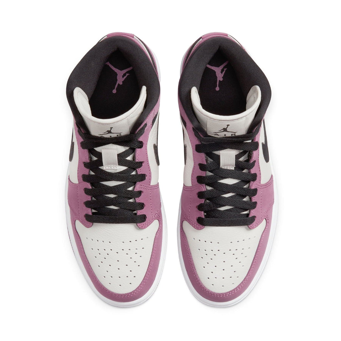 Air Jordan 1 Mid SE Wmns 'Berry Pink'- Streetwear Fashion - lacezy.com