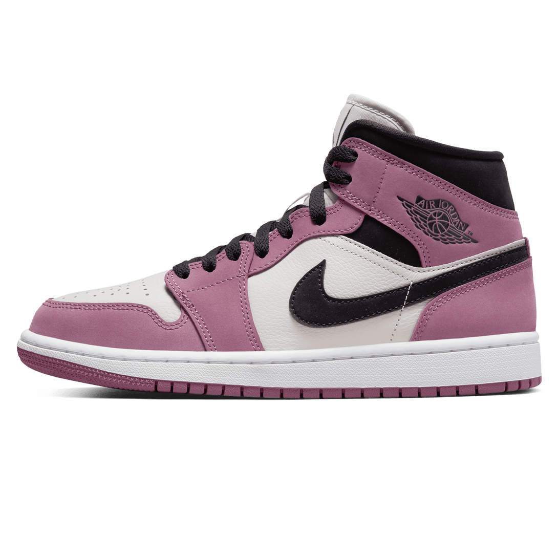 Air Jordan 1 Mid SE Wmns 'Berry Pink'- Streetwear Fashion - lacezy.com