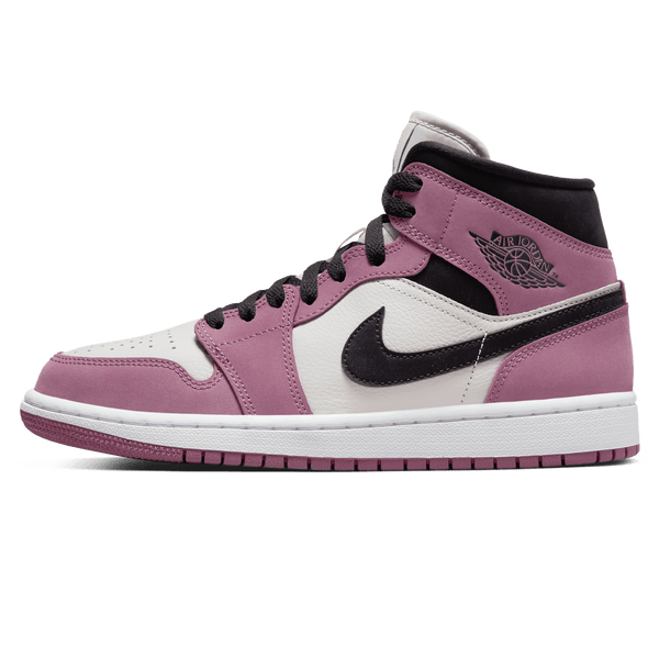 Air Jordan 1 Mid SE Wmns 'Berry Pink'- Streetwear Fashion - lacezy.com