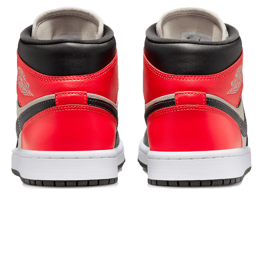 Air Jordan 1 Mid SE Wmns 'Newsprint'- Streetwear Fashion - lacezy.com