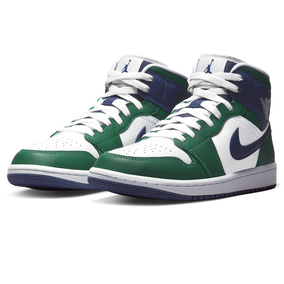 Air Jordan 1 Mid SE Wmns 'Noble Green'- Streetwear Fashion - lacezy.com