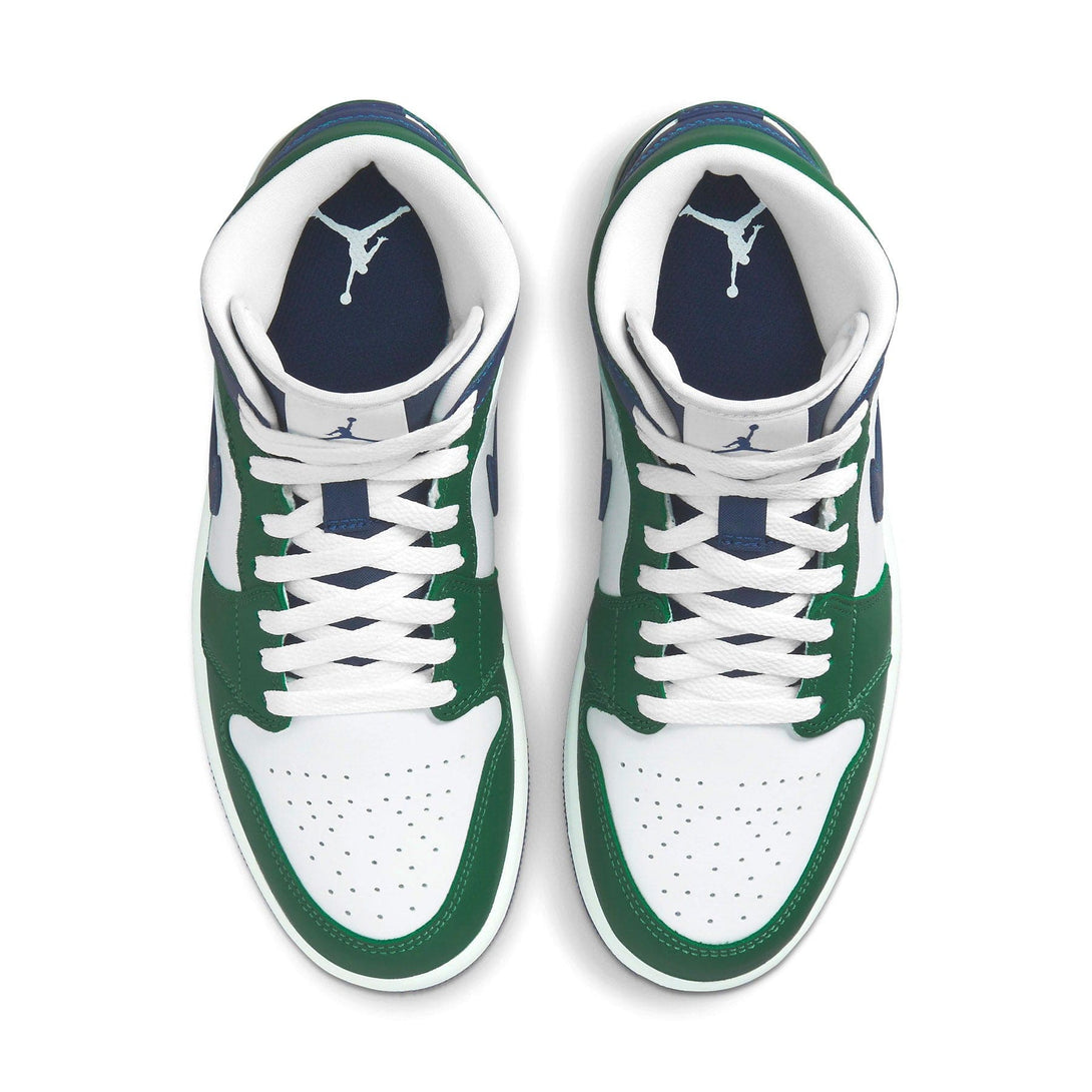 Air Jordan 1 Mid SE Wmns 'Noble Green'- Streetwear Fashion - lacezy.com