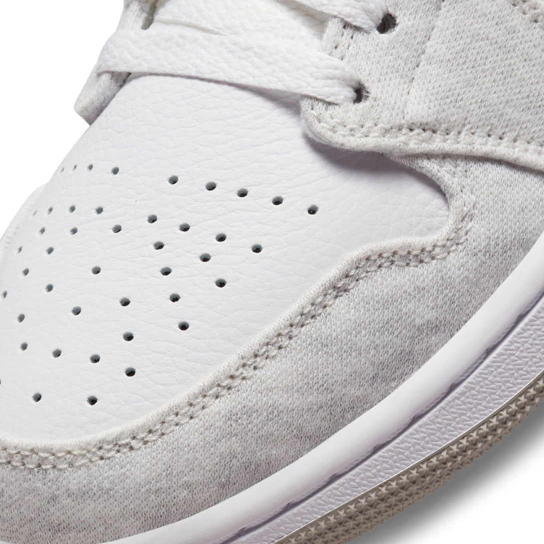 Air Jordan 1 Mid SE Wmns 'White Light Iron Ore'- Streetwear Fashion - lacezy.com