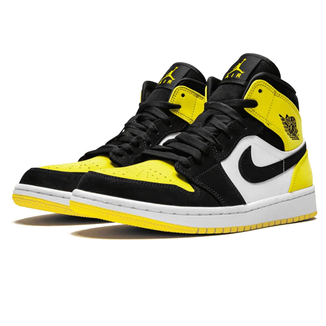 Air Jordan 1 Mid SE 'Yellow Toe'- Streetwear Fashion - lacezy.com