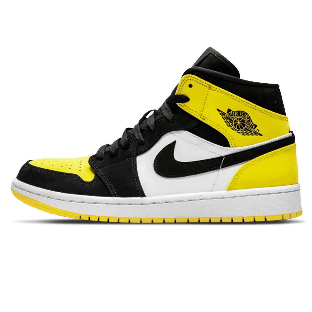 Air Jordan 1 Mid SE 'Yellow Toe'- Streetwear Fashion - lacezy.com