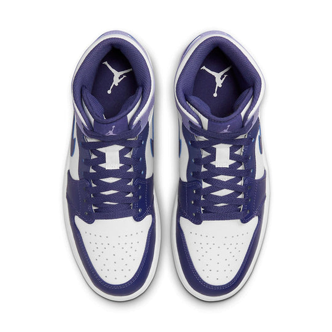 Air Jordan 1 Mid 'Sky J Purple'- Streetwear Fashion - lacezy.com