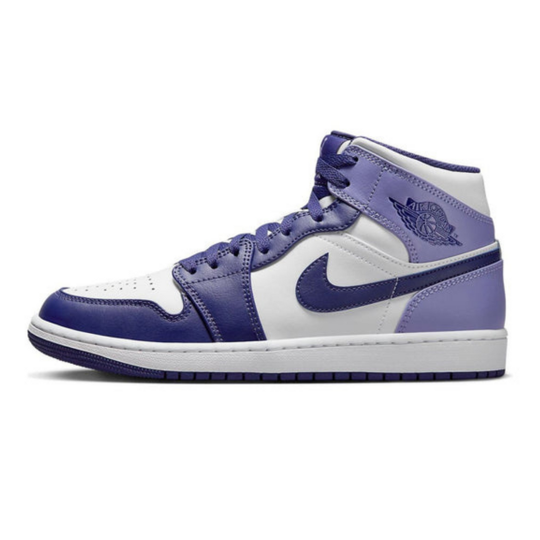 Air Jordan 1 Mid 'Sky J Purple'- Streetwear Fashion - lacezy.com