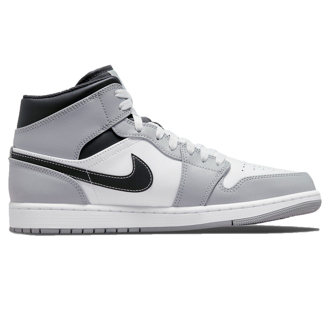 Air Jordan 1 Mid Smoke Grey Anthracite- Streetwear Fashion - lacezy.com