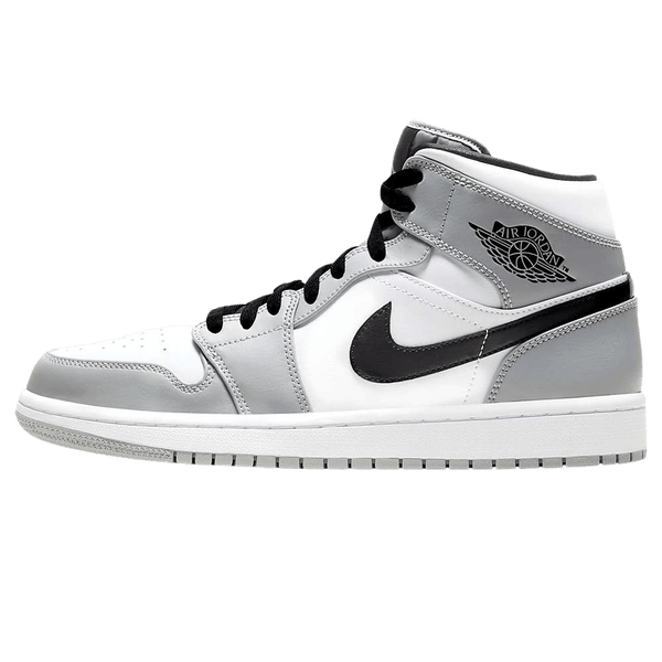 Air Jordan 1 Mid 'Smoke Grey'- Streetwear Fashion - lacezy.com