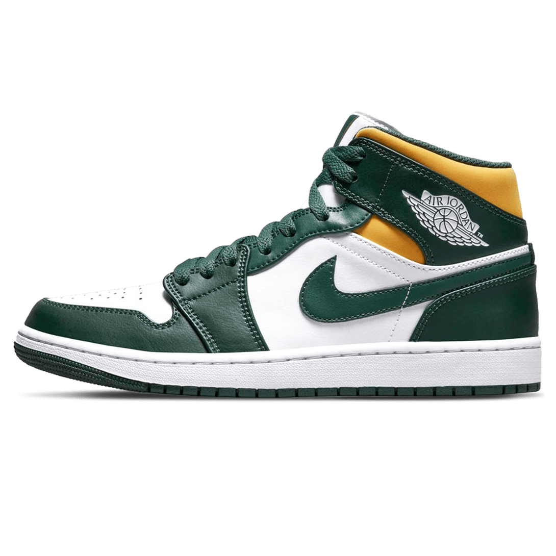 Air Jordan 1 Mid 'Sonics' 2021- Streetwear Fashion - lacezy.com