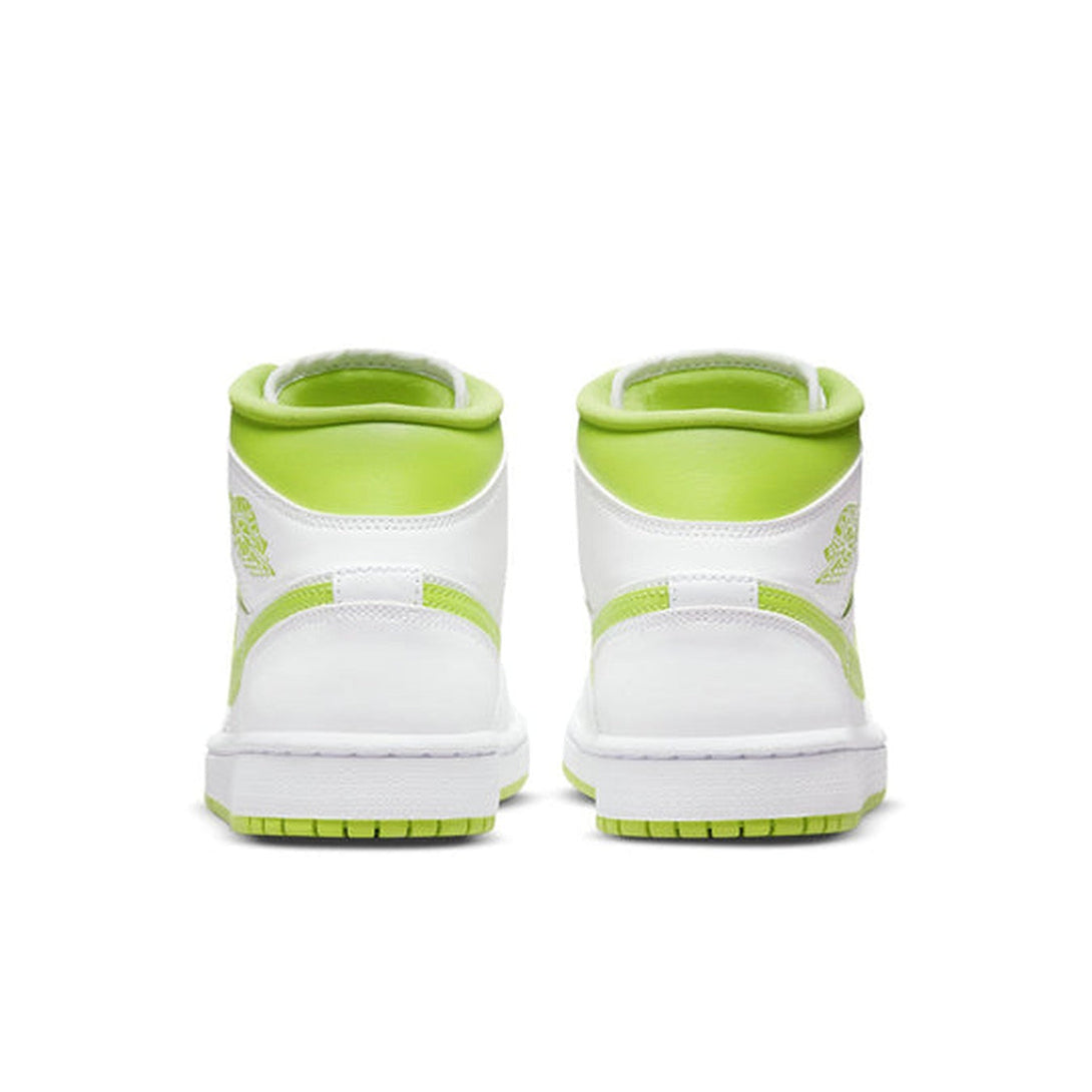 Air Jordan 1 Mid 'White Lime' Wmns- Streetwear Fashion - lacezy.com