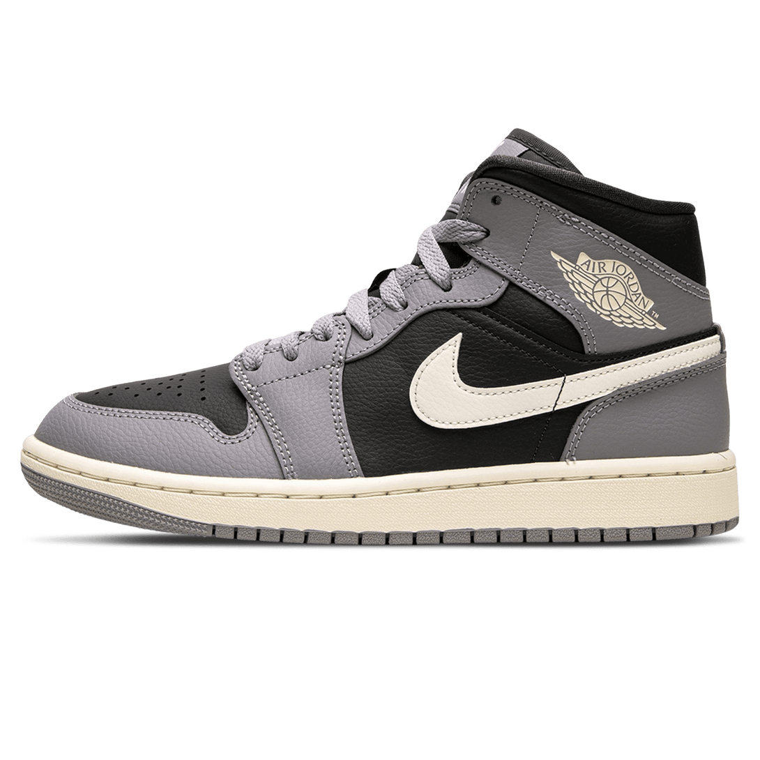 Air Jordan 1 Mid Wmns 'Cement Grey'- Streetwear Fashion - lacezy.com