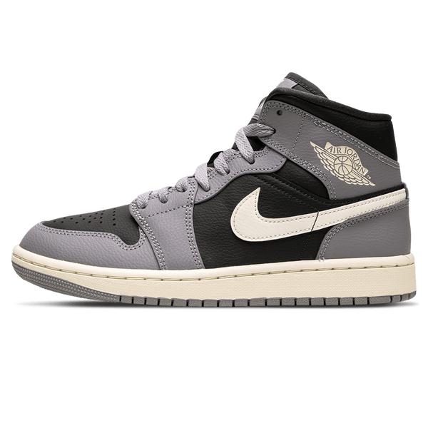 Air Jordan 1 Mid Wmns 'Cement Grey'- Streetwear Fashion - lacezy.com