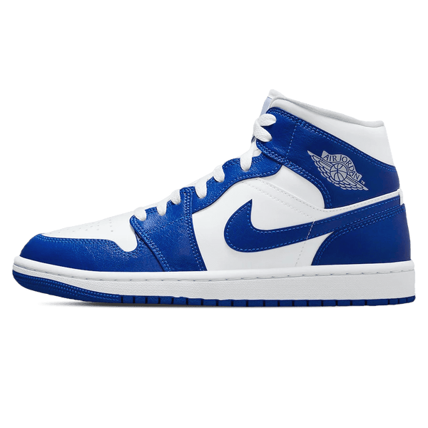 Air Jordan 1 Mid Wmns 'Kentucky Blue'- Streetwear Fashion - lacezy.com