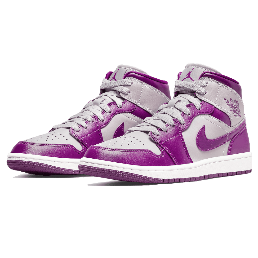 Air Jordan 1 Mid Wmns Magenta- Streetwear Fashion - lacezy.com