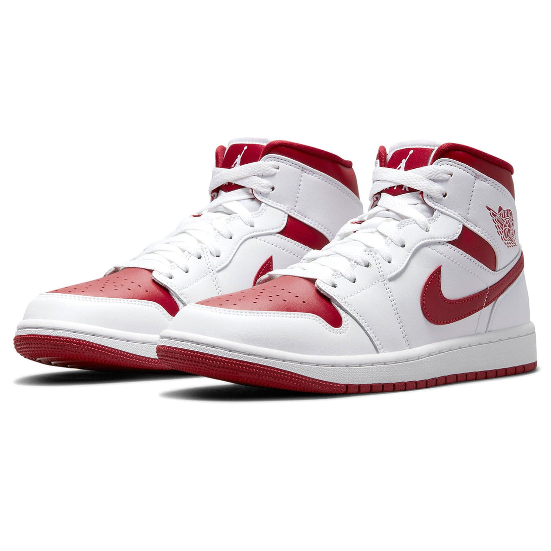 Air Jordan 1 Mid Wmns 'Reverse Chicago'- Streetwear Fashion - lacezy.com