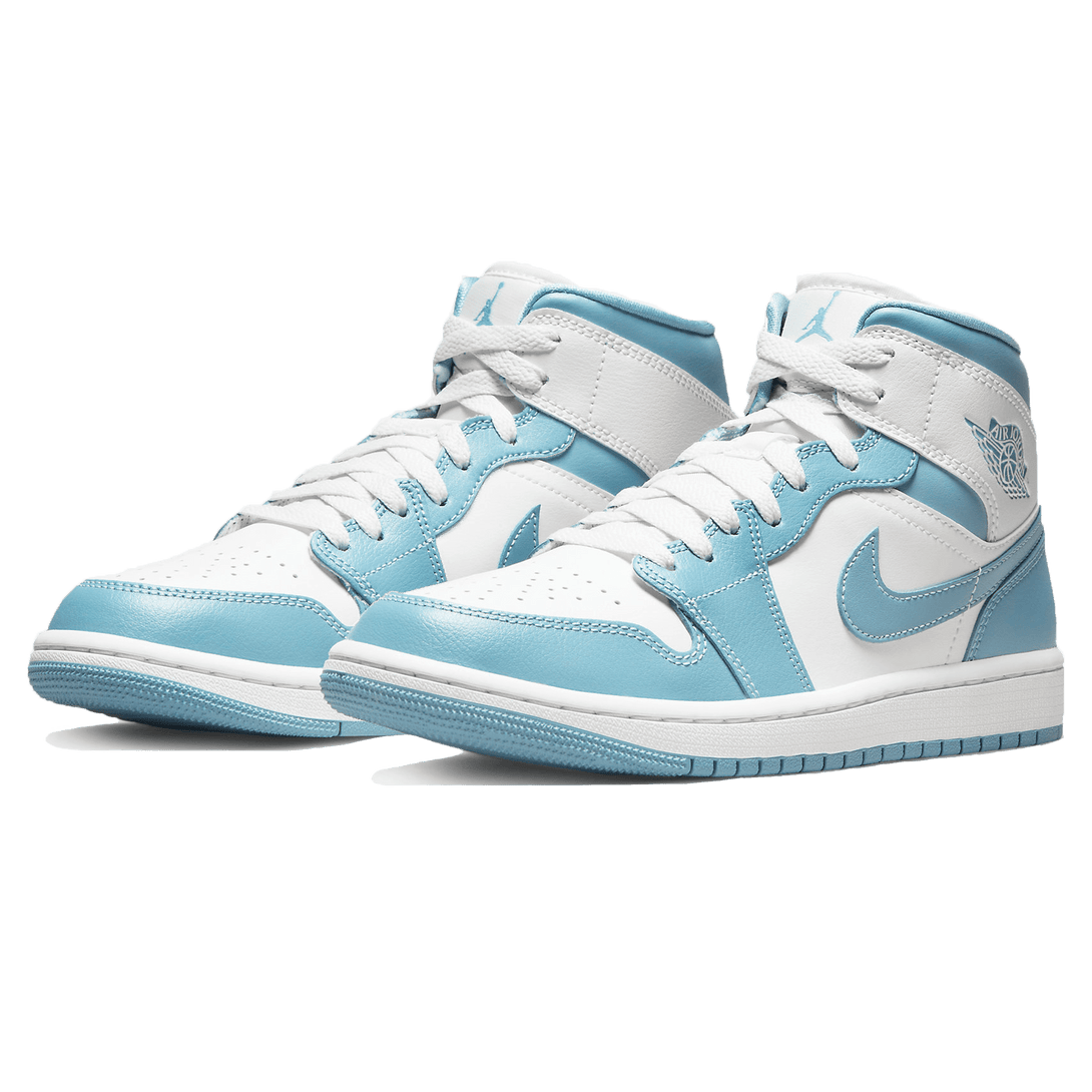 Air Jordan 1 Mid Wmns 'University Blue'- Streetwear Fashion - lacezy.com