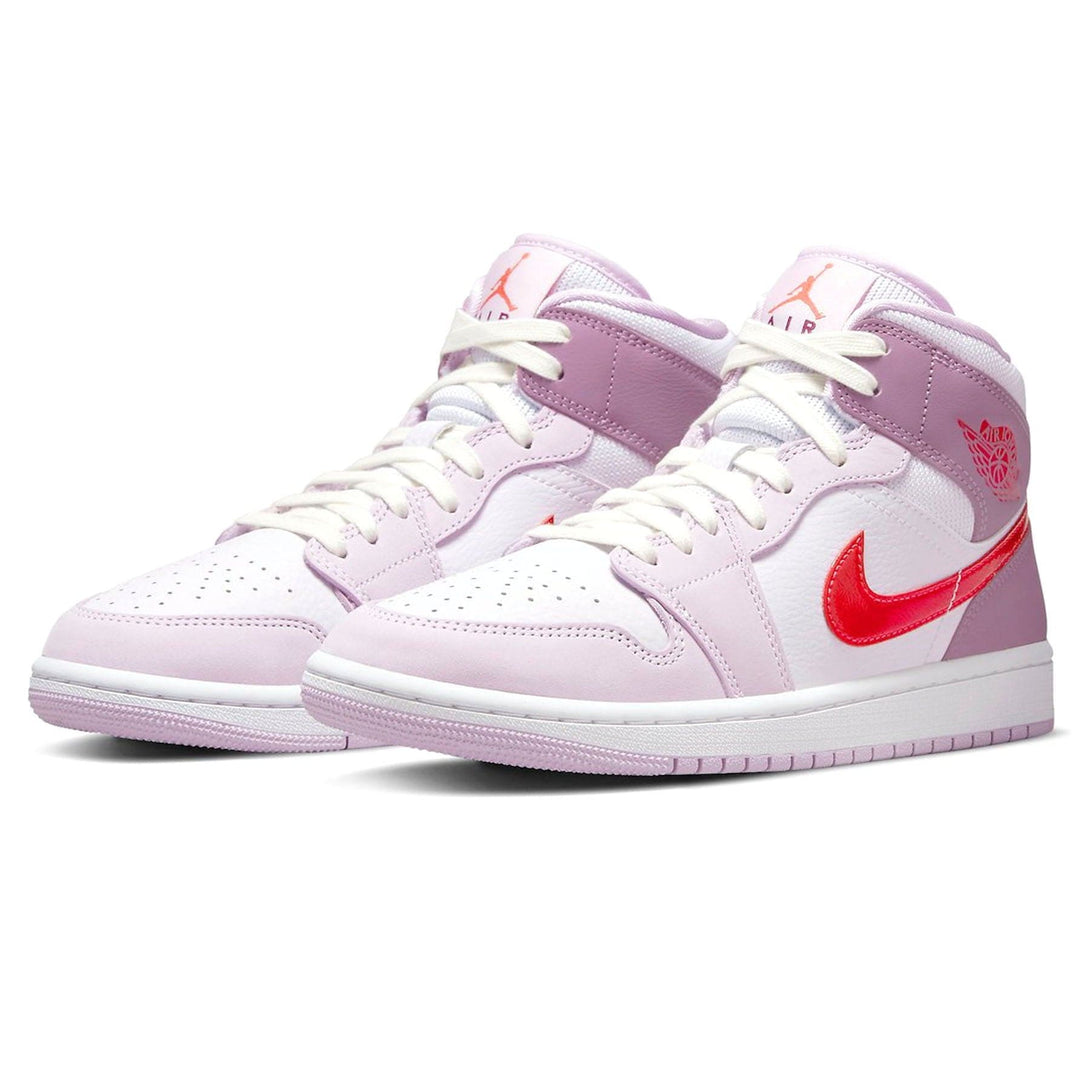 Air Jordan 1 Mid Wmns Valentine's Day- Streetwear Fashion - lacezy.com