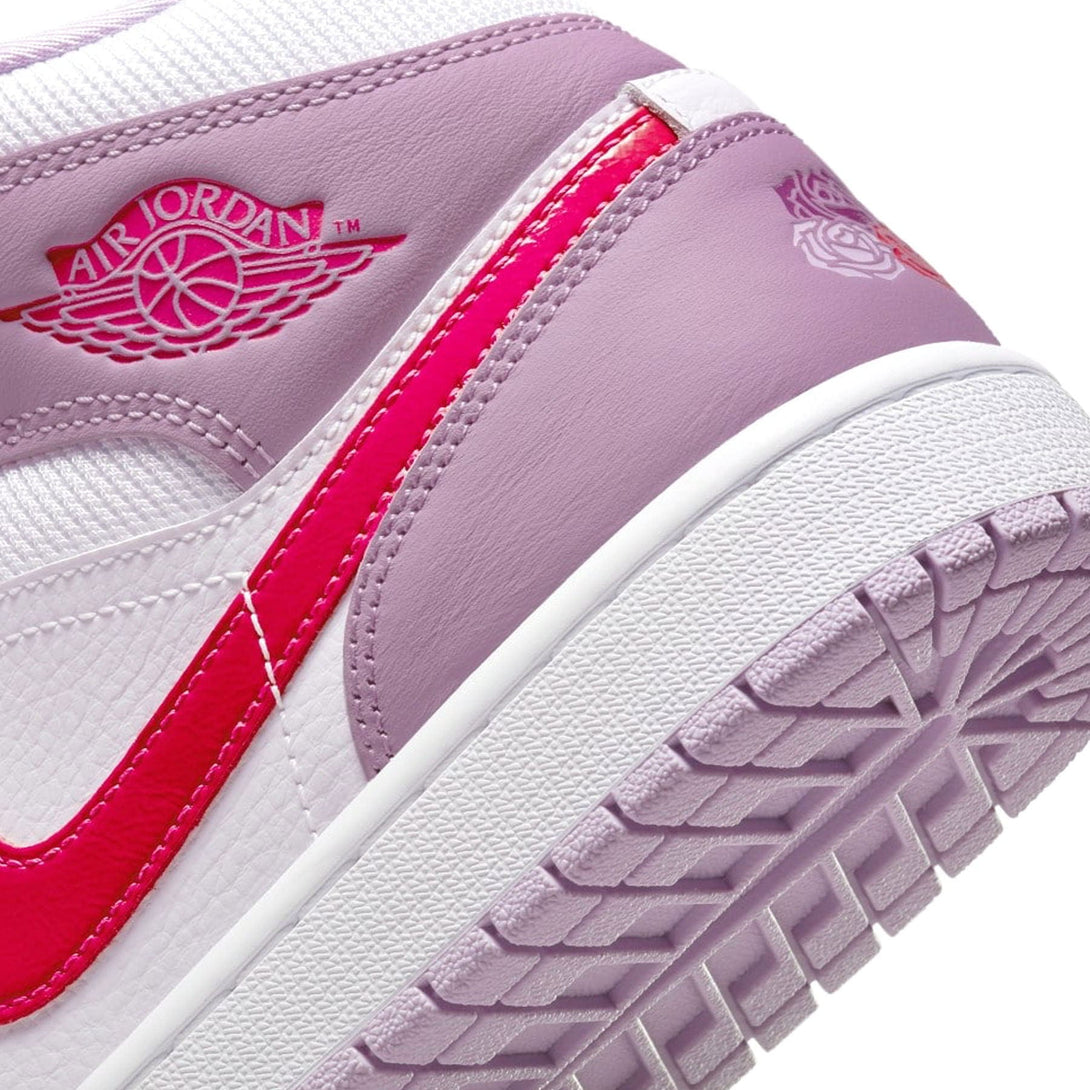 Air Jordan 1 Mid Wmns Valentine's Day- Streetwear Fashion - lacezy.com