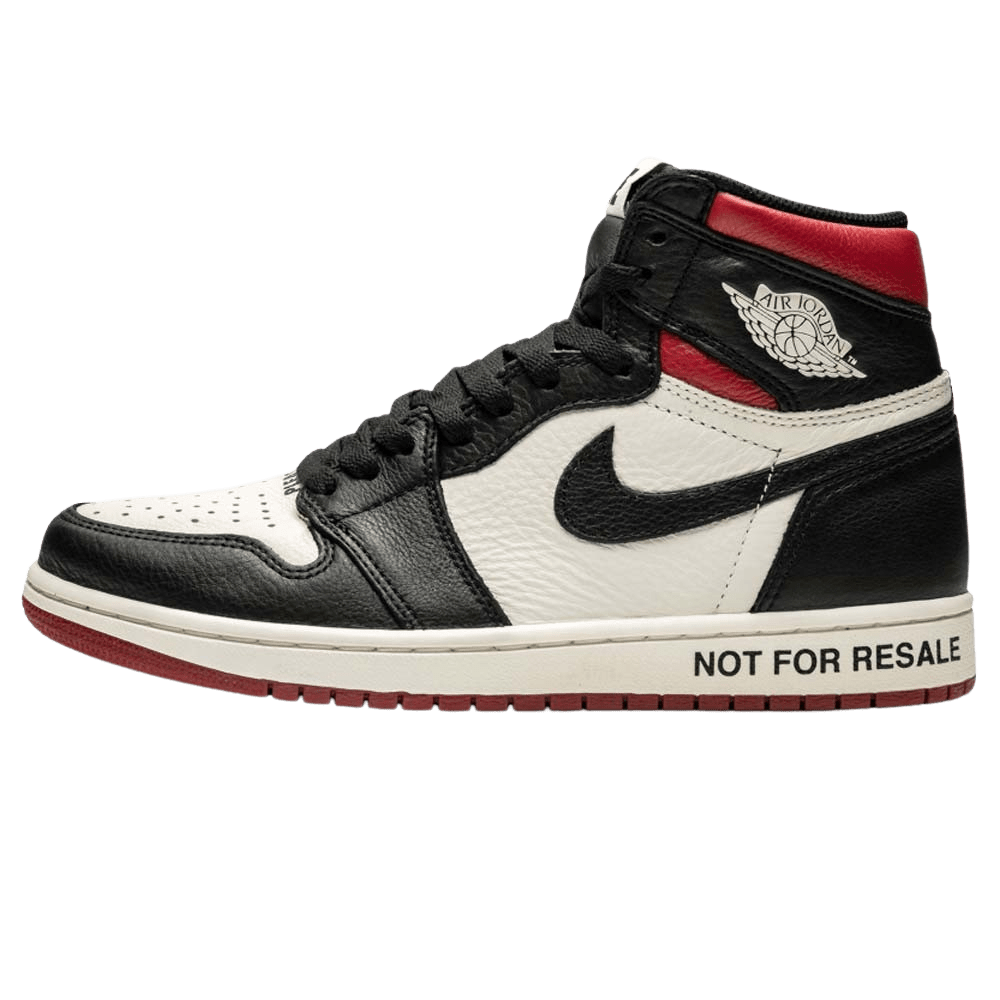 Air Jordan 1 Not For Resale Sail Black- Streetwear Fashion - lacezy.com