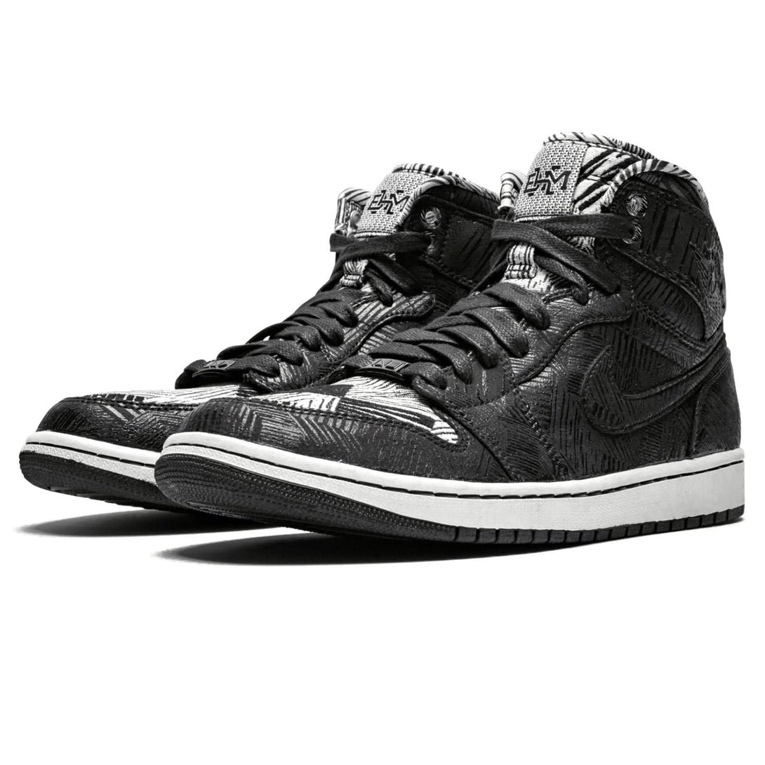 Air Jordan 1 Retro High 'BHM'- Streetwear Fashion - lacezy.com