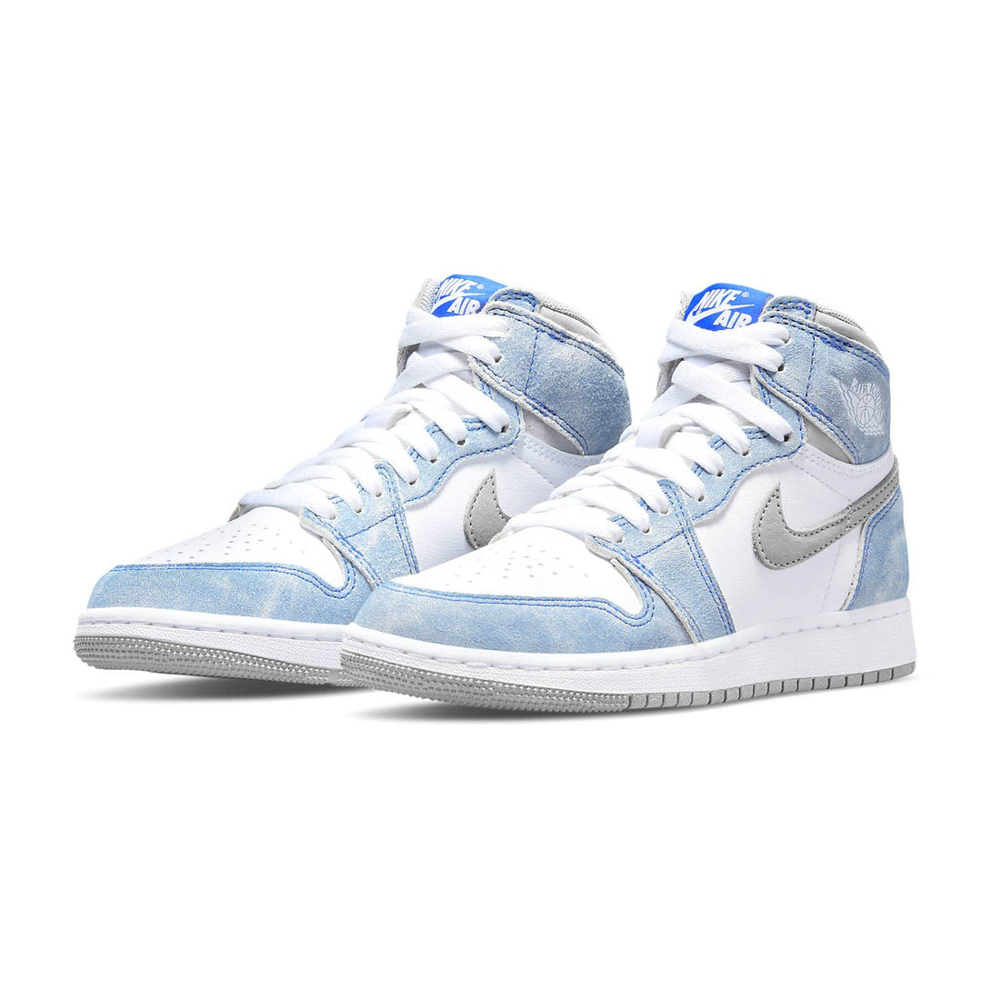 Air Jordan 1 Retro High OG GS 'Hyper Royal'- Streetwear Fashion - lacezy.com