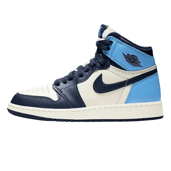 Air Jordan 1 Retro High OG GS 'Obsidian'- Streetwear Fashion - lacezy.com