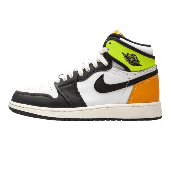 Air Jordan 1 Retro High OG GS 'Volt Gold'- Streetwear Fashion - lacezy.com