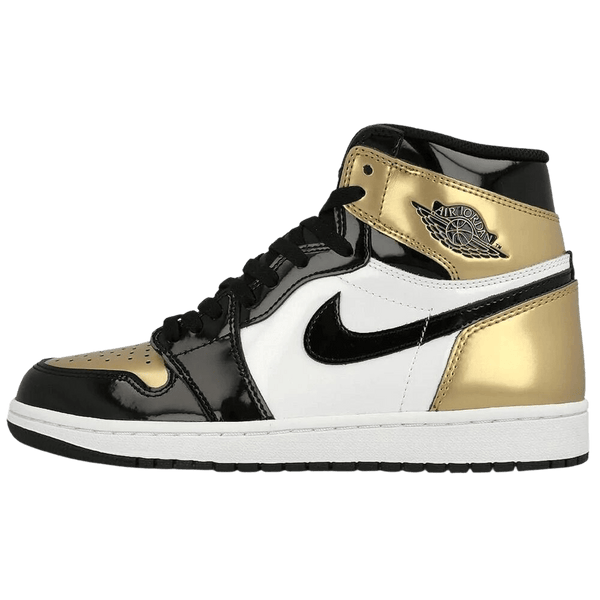 Air Jordan 1 Retro High OG NRG Gold Toe- Streetwear Fashion - lacezy.com