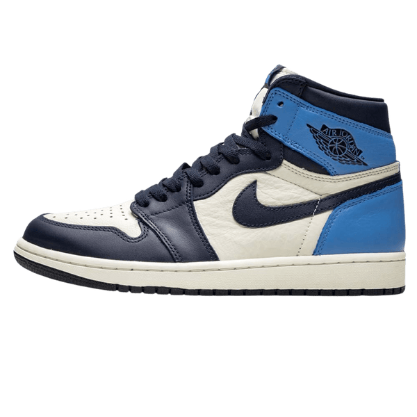 Air Jordan 1 Retro High OG 'Obsidian' UNC- Streetwear Fashion - lacezy.com